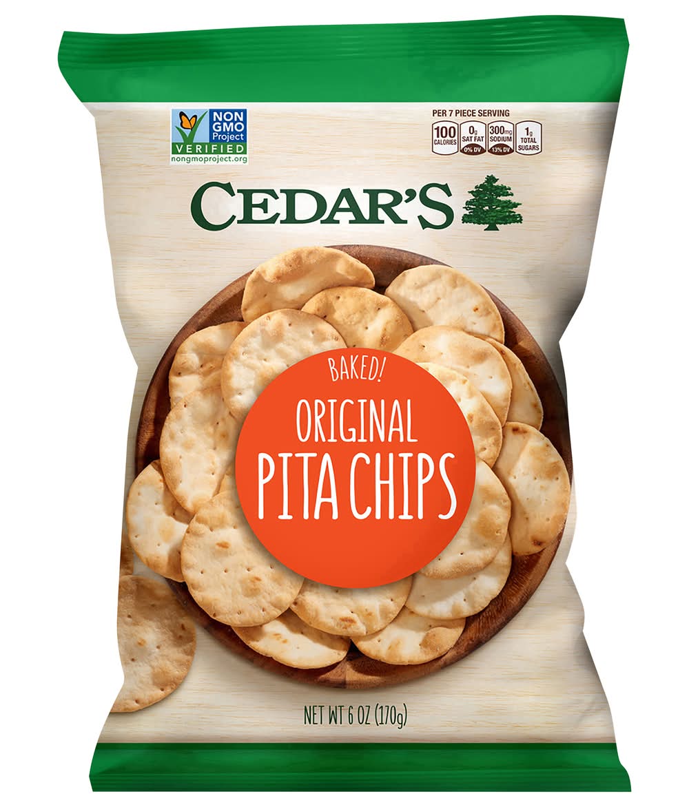 Cedar's Baked Original Pita Chips (6 oz)