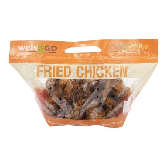 Weis2Go Hot Fried Chicken 8 Piece "mixed"