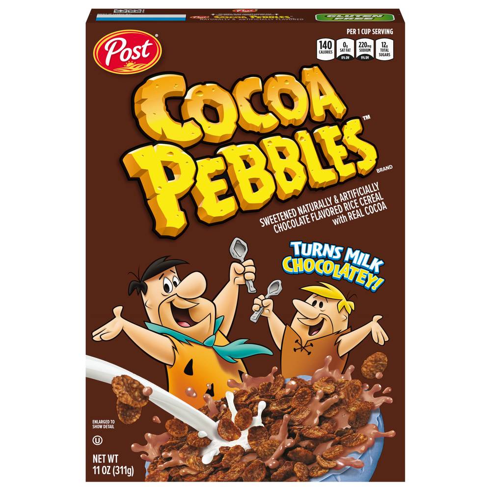Cocoa Pebbles Chocolate Rice Cereal