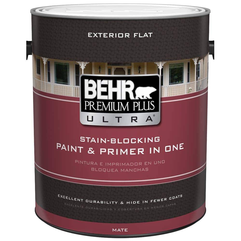 BEHR ULTRA Medium Base Flat Exterior Paint & Primer