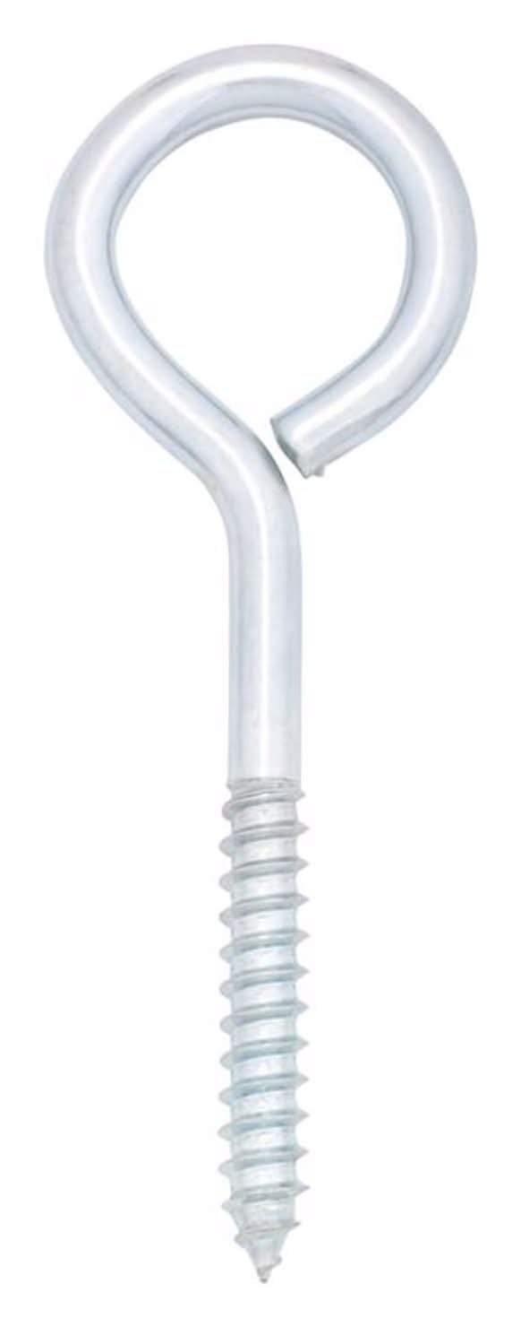 Hampton 3/8 In. X 5 In. L Zinc-Plated Steel Lag Thread Eyebolt Nut Included