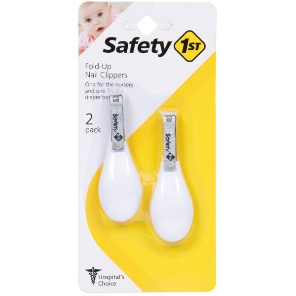 Safety 1st Fold Up Nail Clippers (2 ct)