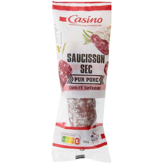 Casino Saucisson Sec Pur Porc 250g