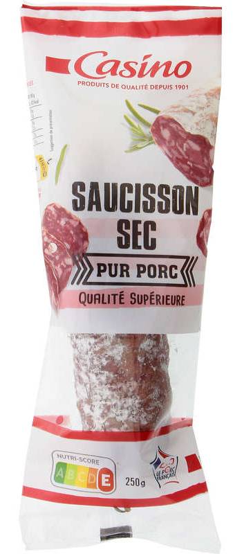 Casino - Saucisson sec pur porc (250g)