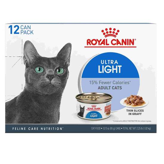 Royal Canin Ultra Light Thin Sliced in Gravy Cat Food