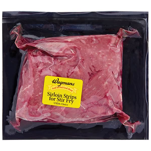 Wegmans Choice Sirloin Strips for Stir Fry