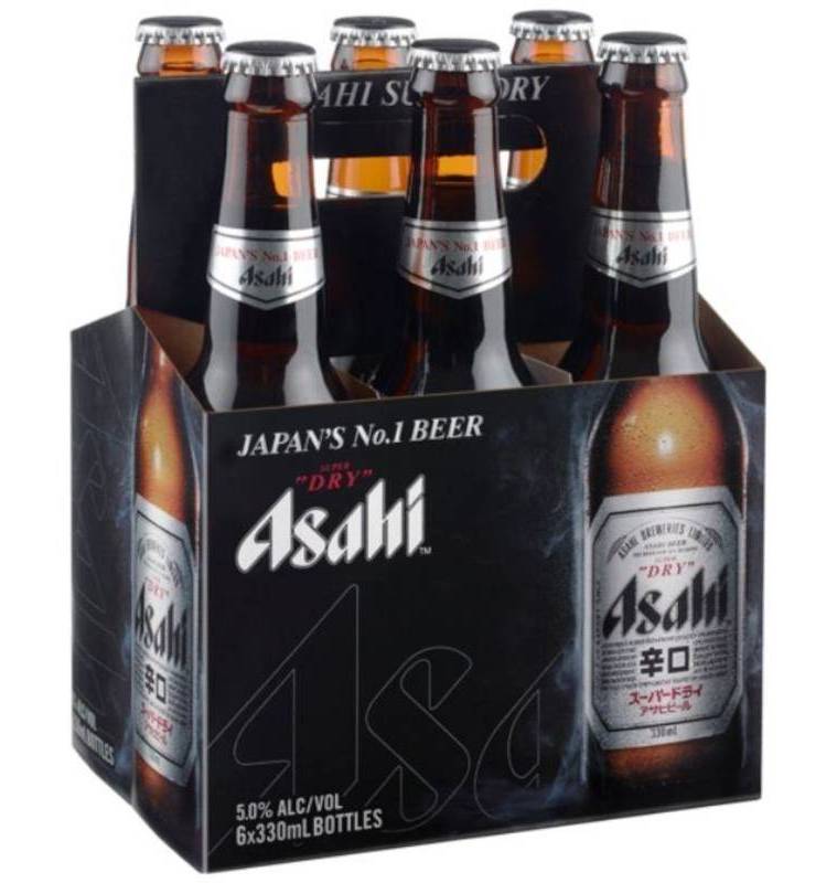 Asahi Super Dry (6 Bottles)