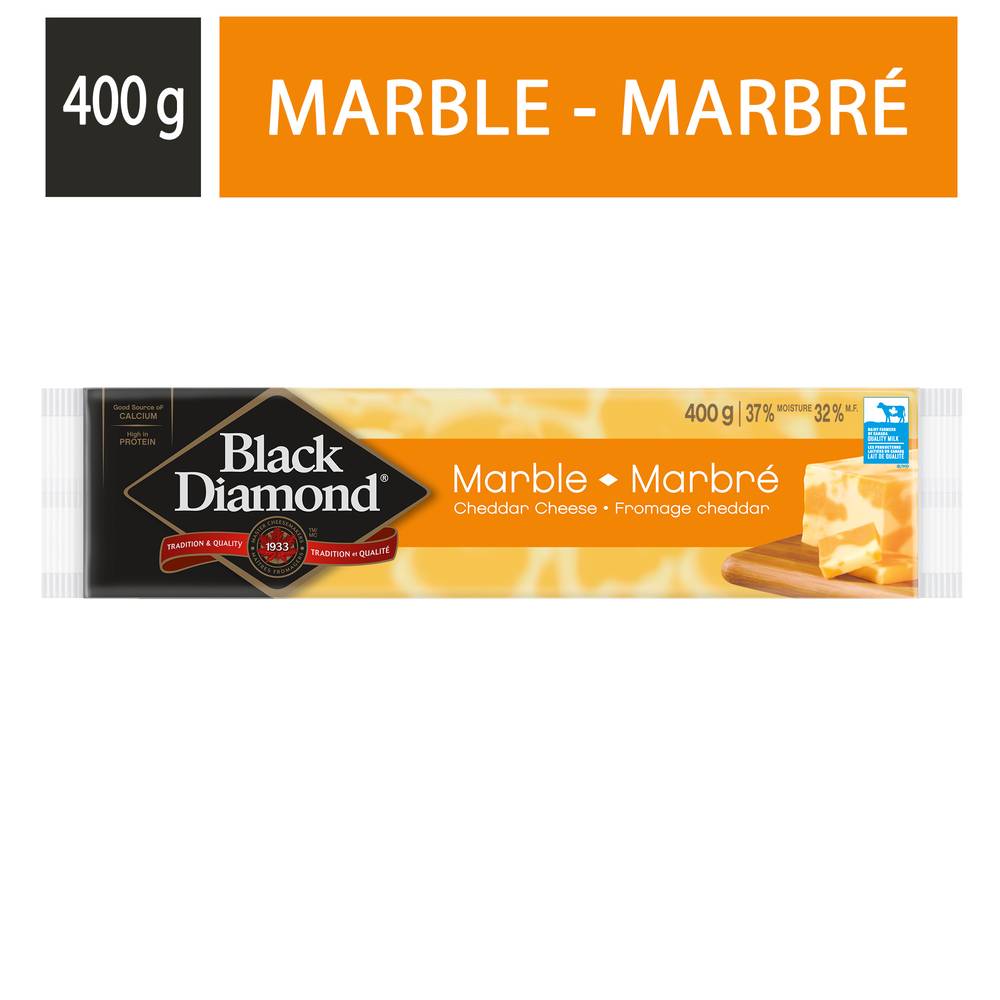 Black Diamond Marble Cheddar Cheese (400 g)