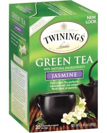 Twinings of London Jasmine Green Tea Bags 20x 1.41oz Boxes