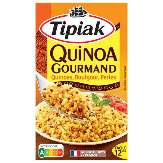 Tipiak - Quinoa gourmand quinoas boulgour et perles