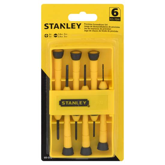 Stanley Precision Screwdriver Set (6 ct)