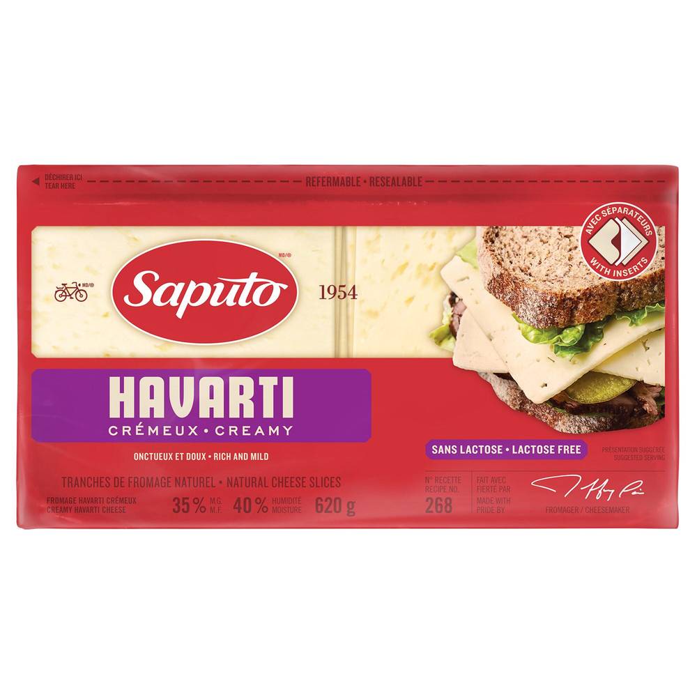 Sliced Havarti 620G Ecsl35 Wcsl50 9T4H C21