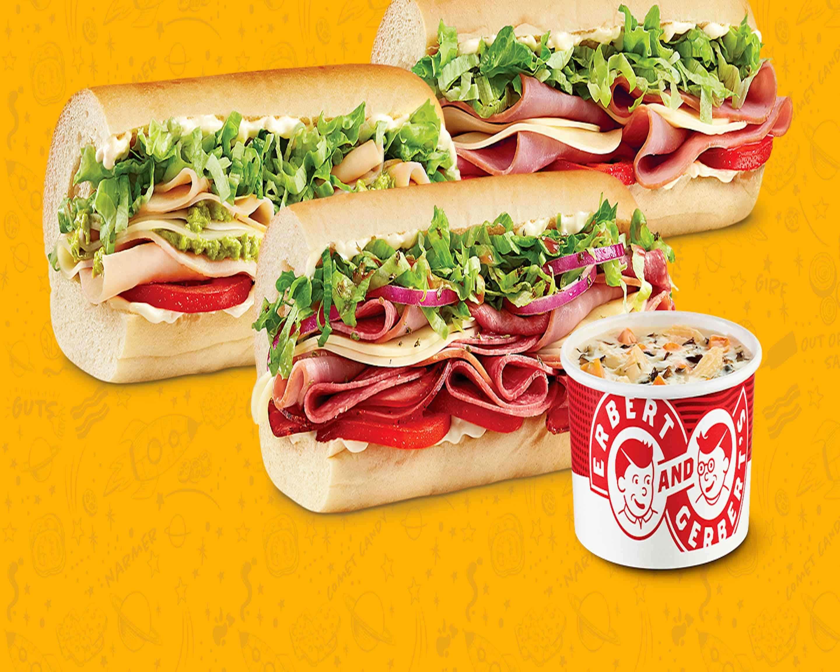 Order Erbert and Gerbert (Freedom) Menu Delivery【Menu & Prices】| Green ...