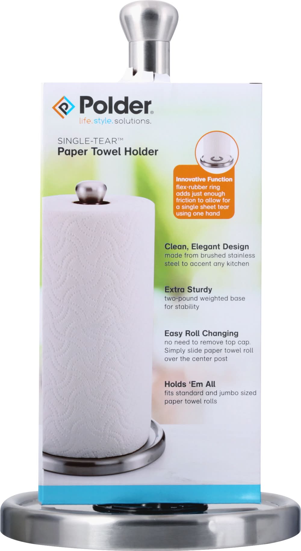 Polder Paper Towel Holder (14.2 oz)