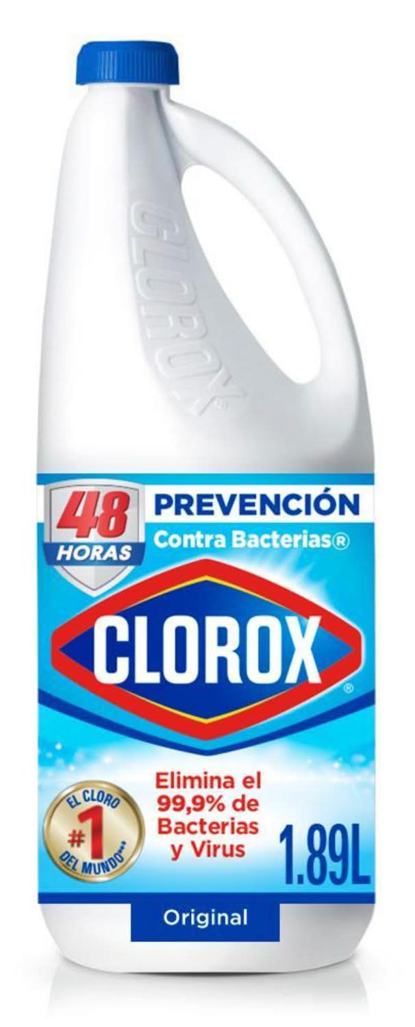 Clorox · Blanqueador original (1,89 L)