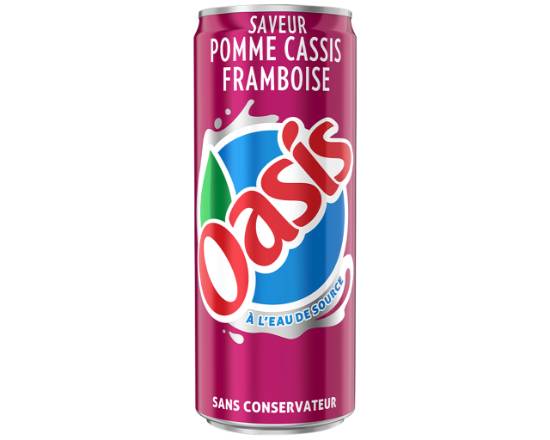 Oasis pomme cassis framboise