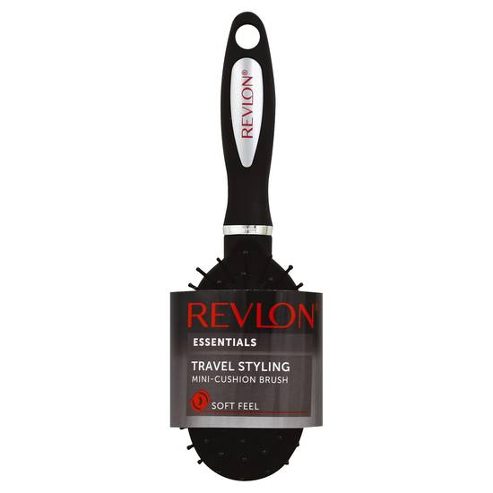 Revlon Essentials Travel Styling Mini Cushion Brush (1 brush)