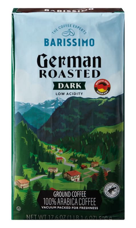 Barissimo German Roast Dark Ground Coffee (17.6 oz)