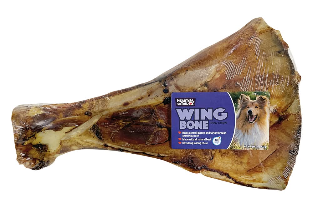 Heart to Tail Wing Bone Dog Chew