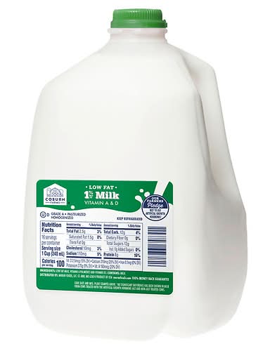Coburn Farms 1% Low Fat Milk (128 fl oz)
