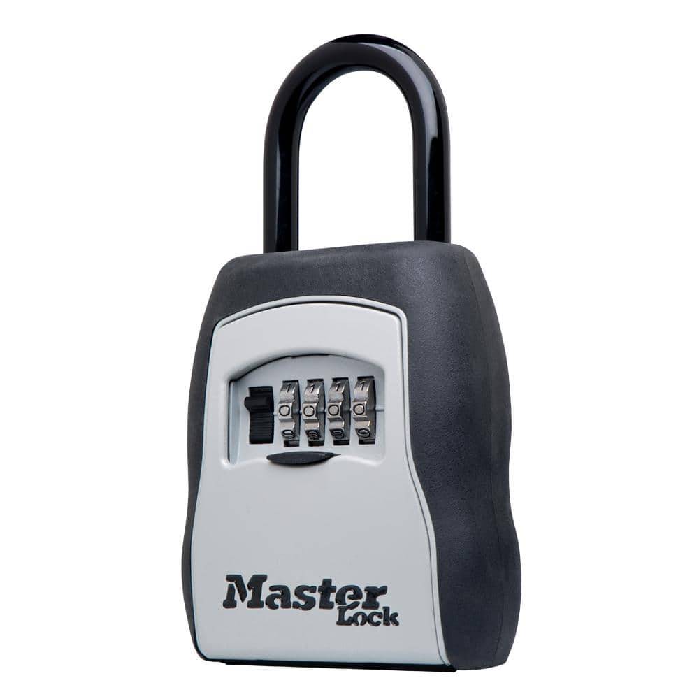 Master Lock Lock Box, Resettable Combination Dials