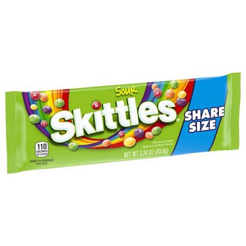 Skittles Sour King Size (3.3 oz)