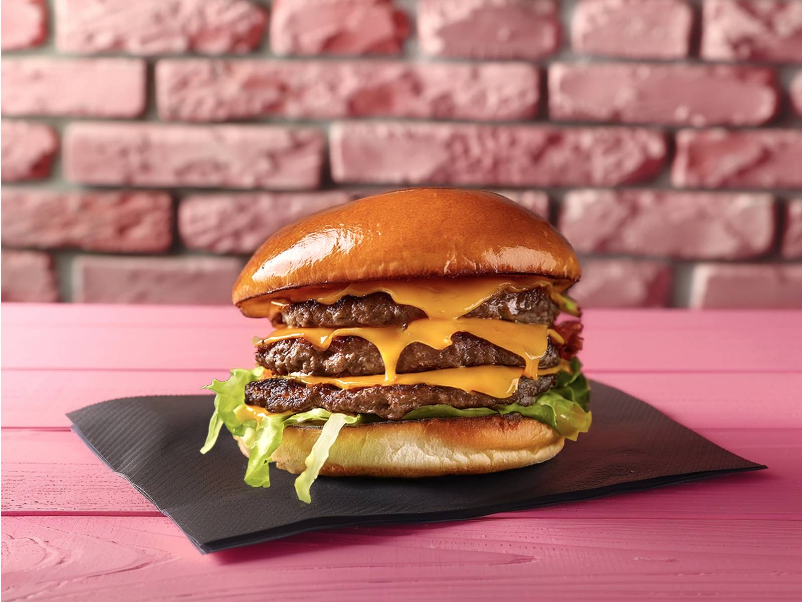 🍔 🥩 Triple Smash Burger 🥩 🍔