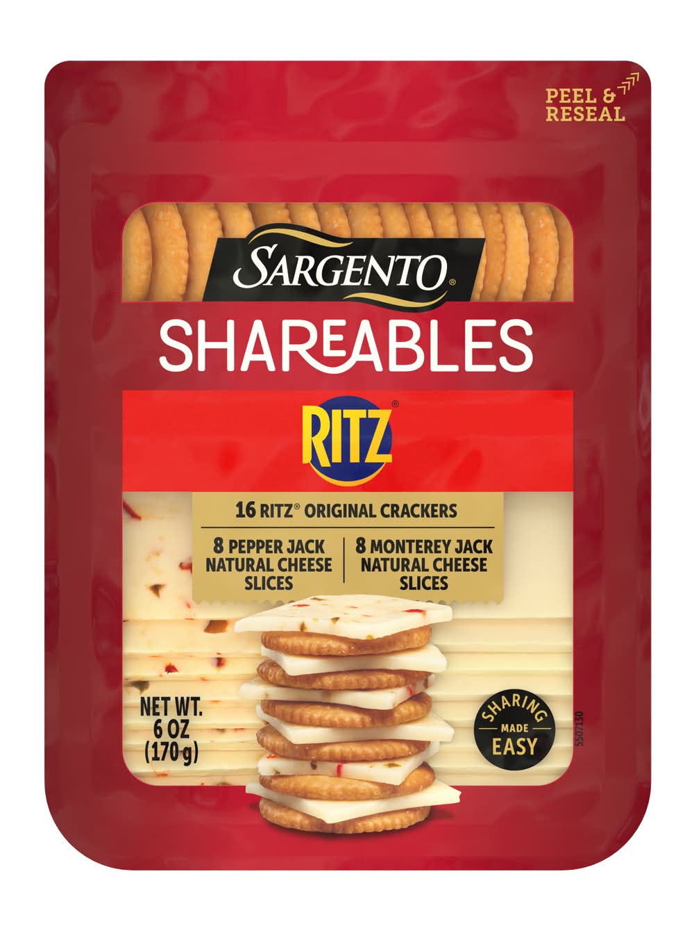 Sargento Shareables Ritz Original Crackers (6 oz, 16 ct)