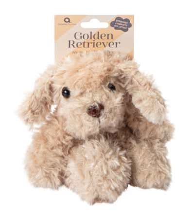 Animal Heatable Plush Toy Golden Retriever