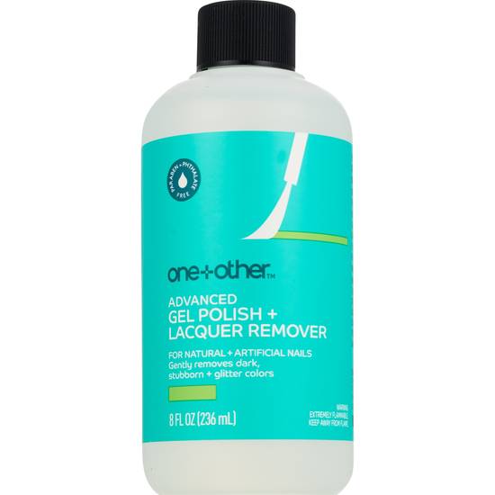 one+other Advanced Gel Nail Polish Remover, 8 OZ