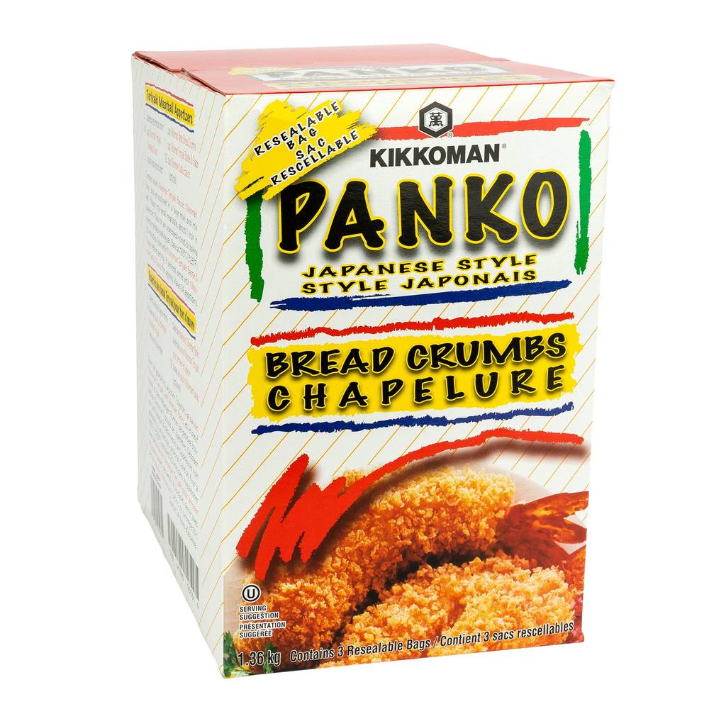 Kikkoman Panko Bread Crumbs Chapelure