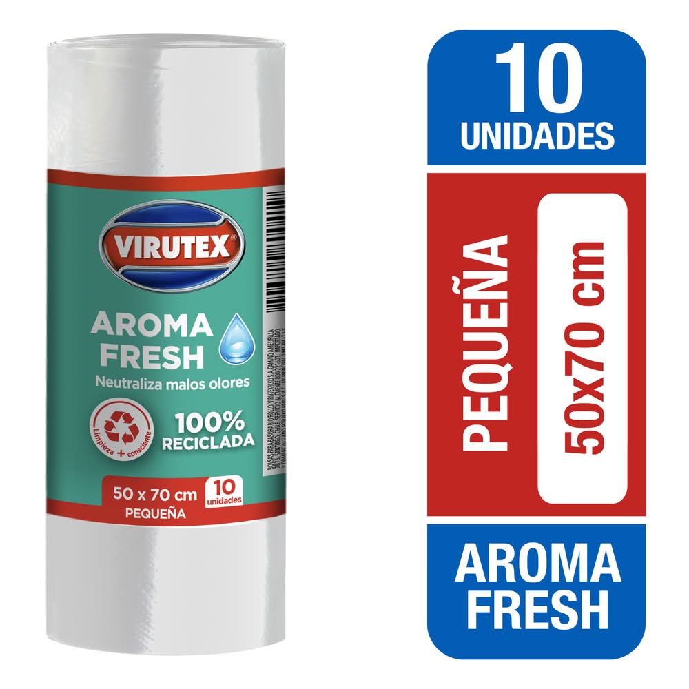 Virutex · Bolsa basura - Fresh (10 un)