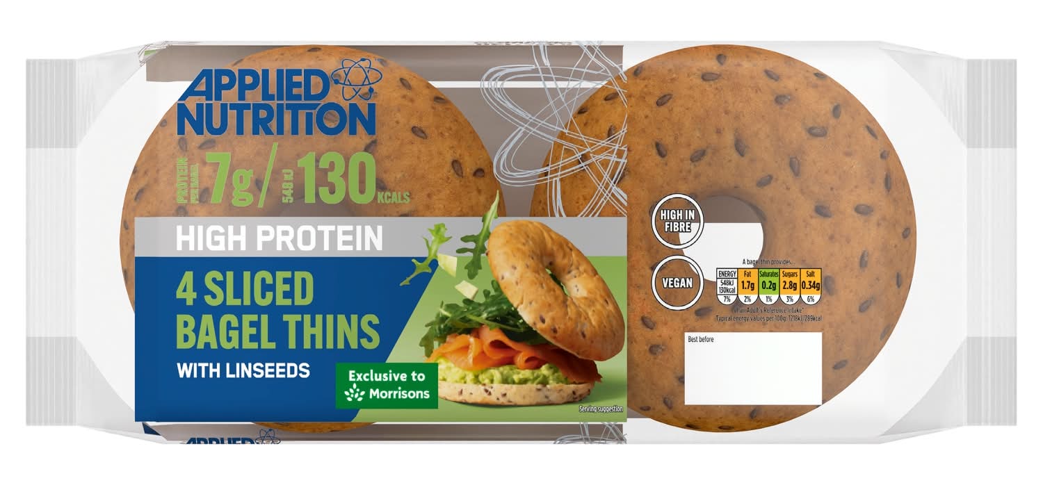 Applied Nutrition Protein Bagel Thin 4 Pack