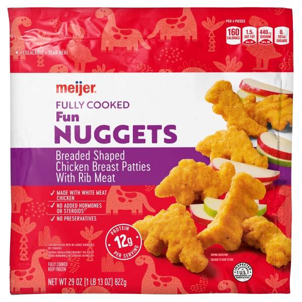 Meijer Fun Chicken Breast Nuggets