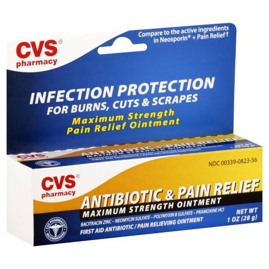 Cvs Infection Protection Antibiotic & Pain Relief