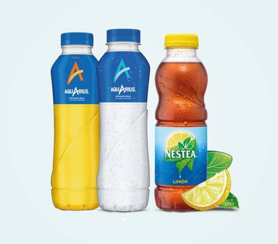 2x Aquarius/ Nestea 50cl