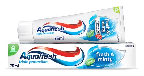 Aquafresh Fresh-Minty, Triple Protection Toothpaste (75ml)