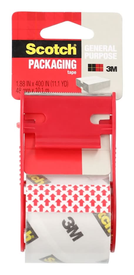 Scotch General Purpose Packaging Tape 3m, 1.88x400 in
