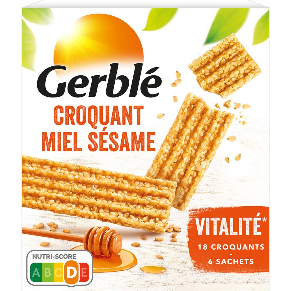 Gerblé - Sésame miel bars (162g)