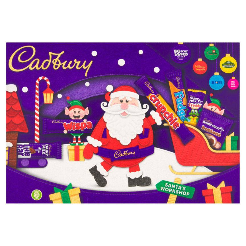 Cadbury Santa Chocolate Selection Box (125g)