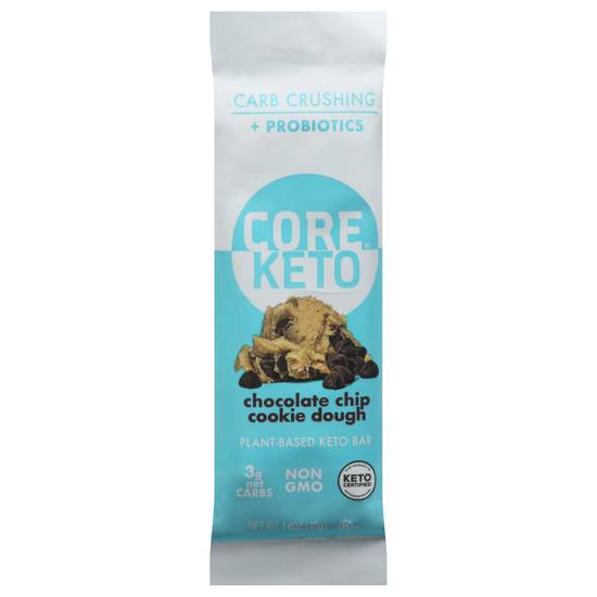 Core Foods Chocolate Chip Cookie Dough Keto Bar (1.4 oz)