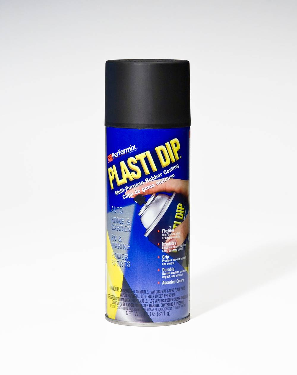 Plasti Dip Standard color 11-fl oz Black Aerosol Spray Waterproof Rubberized Coating | 11203-6