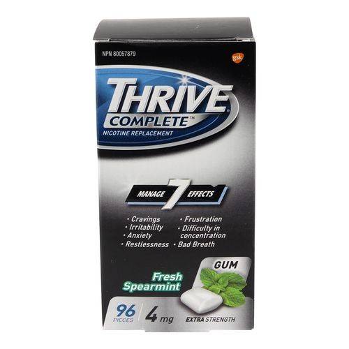 Thrive Spearmint Flavoured Nicotine Replacement (96x4 mg - gums)