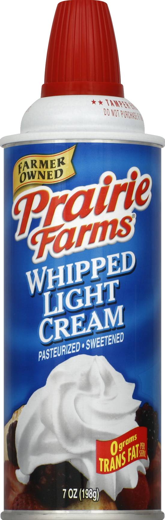 Prairie Farms Whipped Light Cream