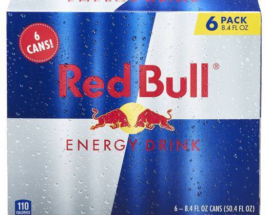 Red Bull Cans (8.4 oz) (6 Pk)