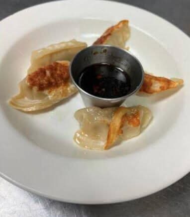 5 Piece Pan Fried Dumpling Chinese Appetizer
