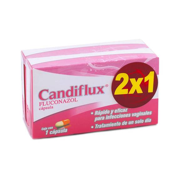Liomont candiflux fluconazol cápsula 150 mg (pack 2 piezas)