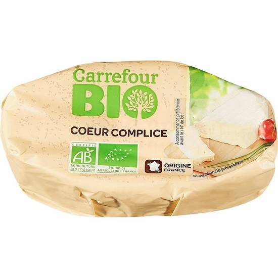 Carrefour Bio - Fromage cœur complice