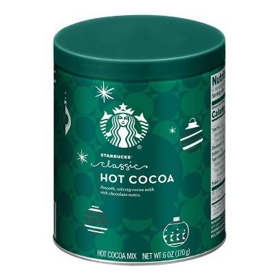 Starbucks Classic Hot Cocoa Tins (6 oz)