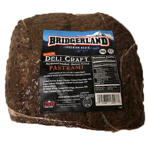 Bridgerland Smoked Pastrami (16 units)